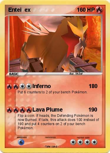 Pokemon Entei  ex
