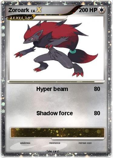 Pokemon Zoroark