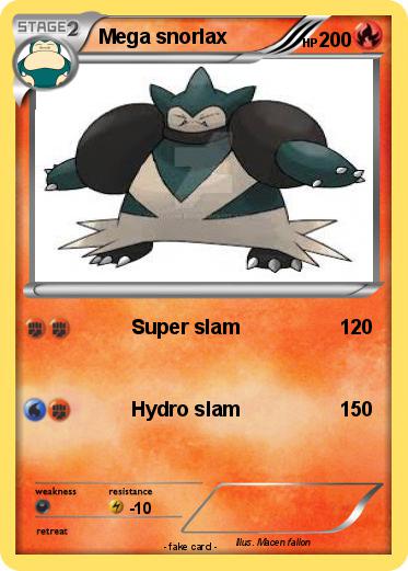 Pokemon Mega snorlax