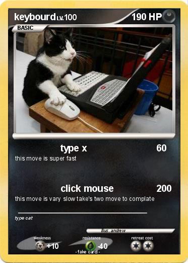 Pokemon keybourd