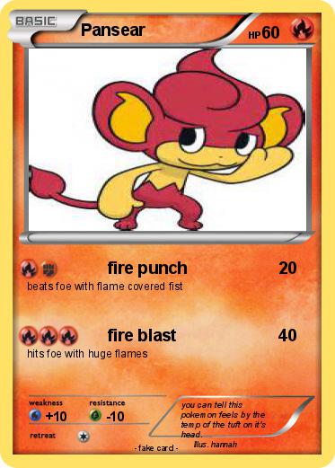 Pokemon Pansear