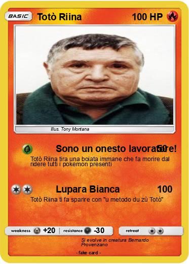 Pokemon Totò Riina