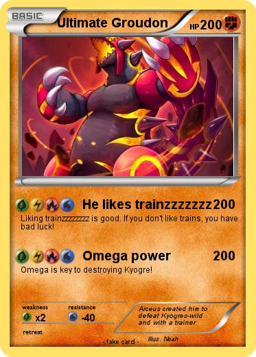 Pokemon Ultimate Groudon