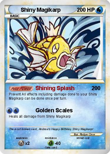 Pokemon Shiny Magikarp