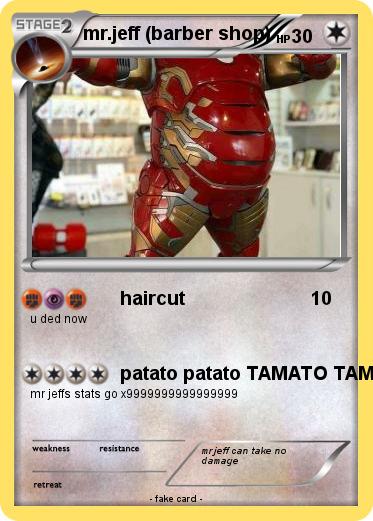 Pokemon mr.jeff (barber shop)