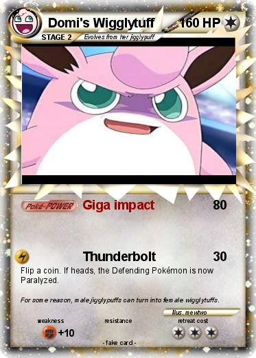 Pokemon Domi's Wigglytuff