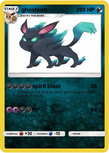 Pokemon ghosteon