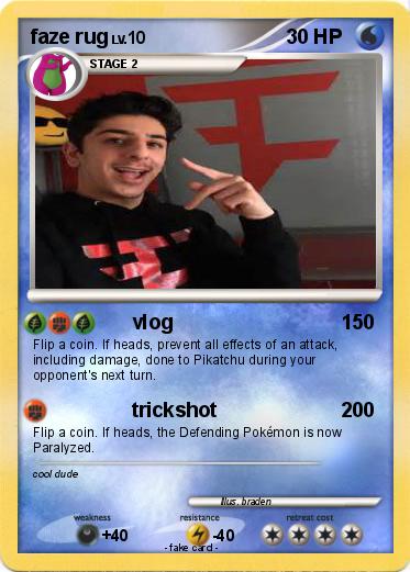 Pokemon faze rug