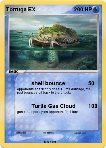 Pokemon Tortuga EX