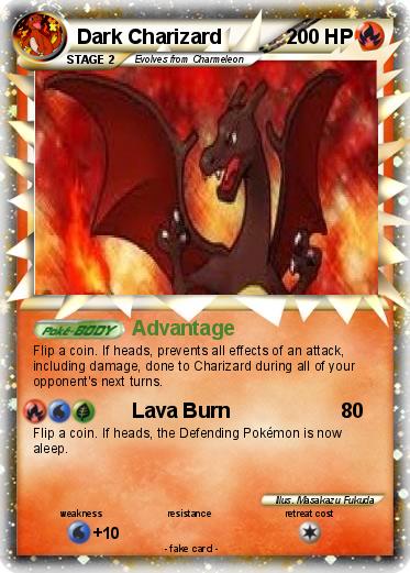 Pokemon Dark Charizard
