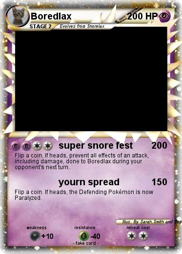 Pokemon Boredlax