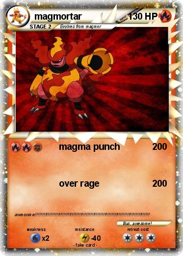 Pokemon magmortar