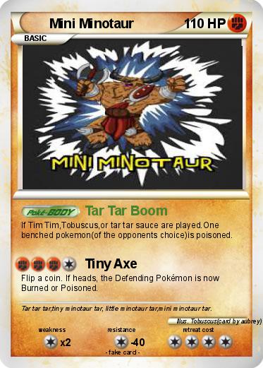 Pokemon Mini Minotaur