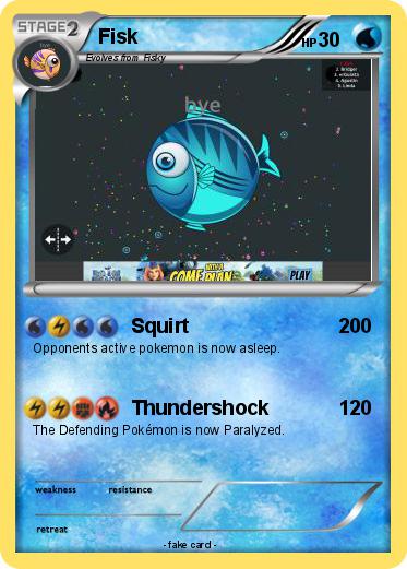 Pokemon Fisk