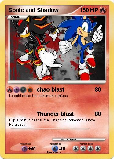 Pokemon Sonic and Shadow