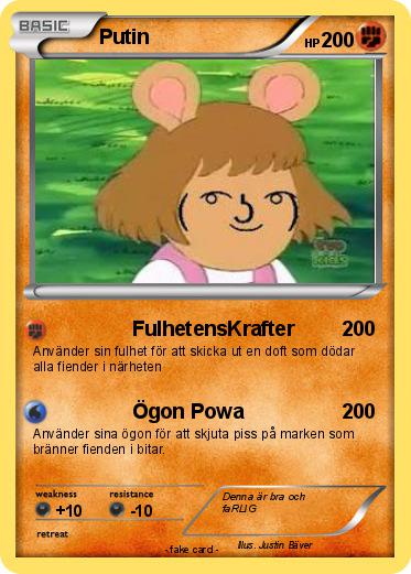 Pokemon Putin
