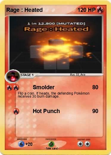 Pokemon Rage : Heated