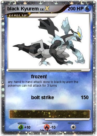 Pokemon black Kyurem