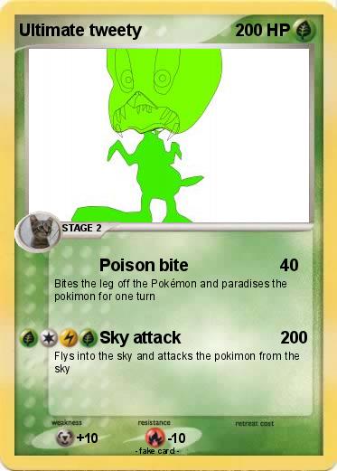 Pokemon Ultimate tweety