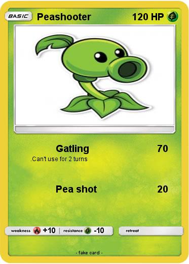 Pokemon Peashooter