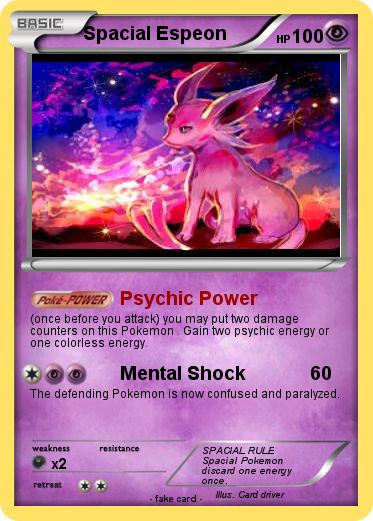 Pokemon Spacial Espeon