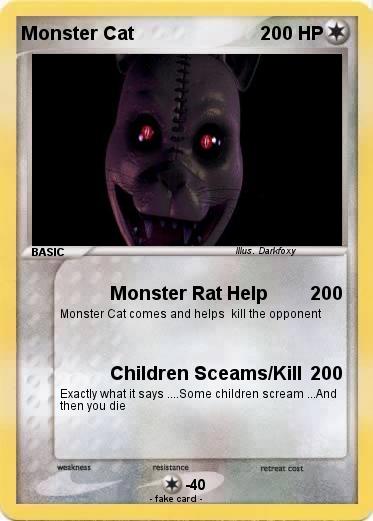 Pokemon Monster Cat