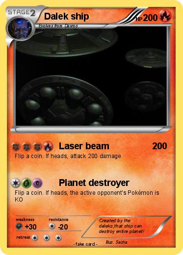 Pokemon Dalek ship