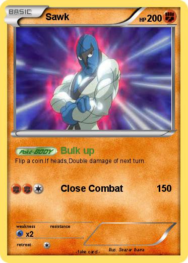 Pokemon Sawk