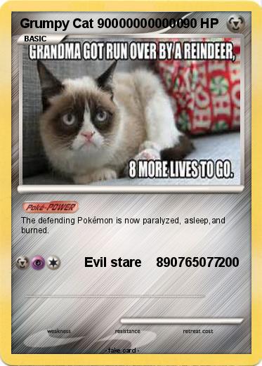 Pokemon Grumpy Cat 900000000000