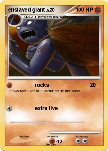 Pokemon enslaved giant