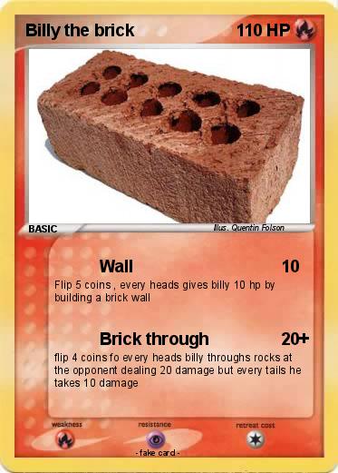Pokemon Billy the brick