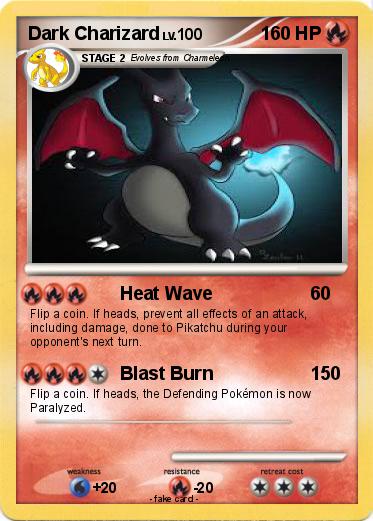 Pokemon Dark Charizard