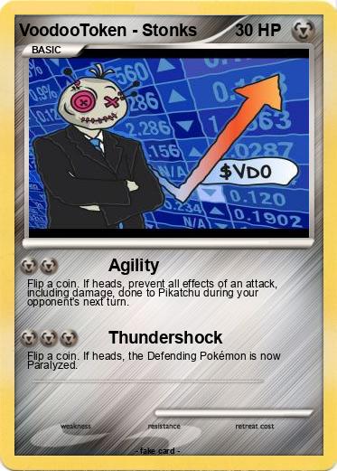 Pokemon VoodooToken - Stonks