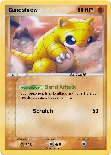 Pokemon Sandshrew