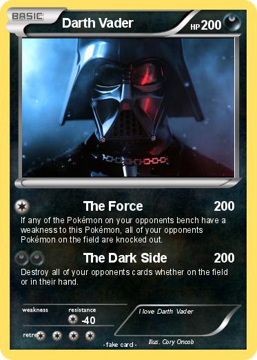 Pokemon Darth Vader
