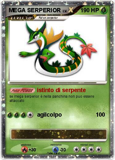 Pokemon MEGA SERPERIOR
