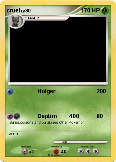 Pokemon cruel