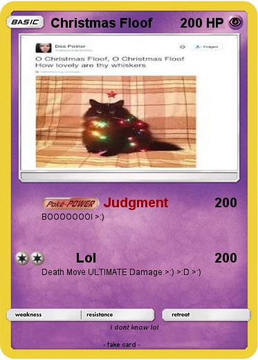 Pokemon Christmas Floof