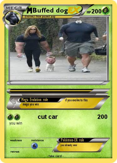 Pokemon Buffed dog