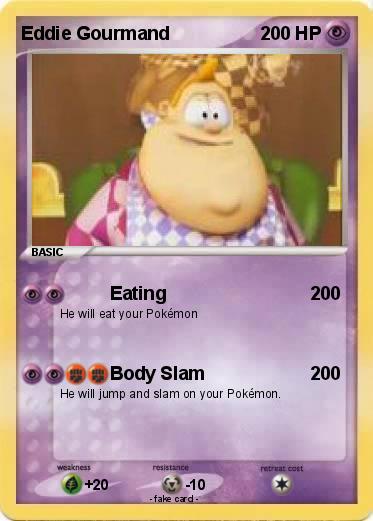 Pokemon Eddie Gourmand
