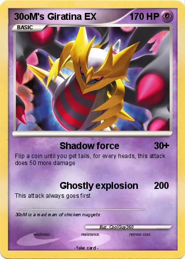 Pokemon 30oM's Giratina EX