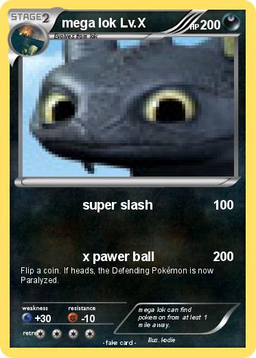 Pokemon mega lok Lv.X