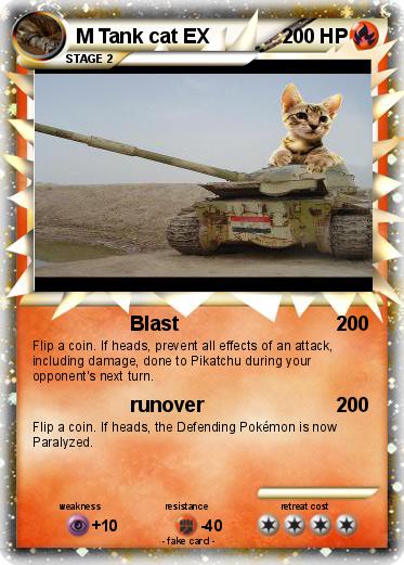 Pokemon M Tank cat EX