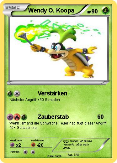 Pokemon Wendy O. Koopa