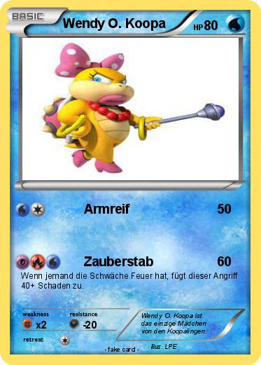 Pokemon Wendy O. Koopa