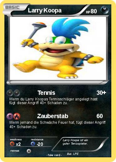 Pokemon Larry Koopa