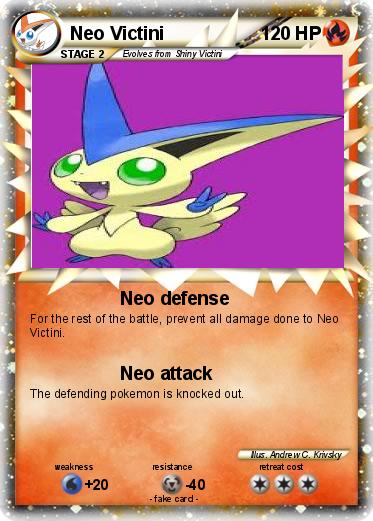 Pokemon Neo Victini