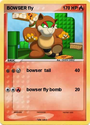 Pokemon BOWSER fly