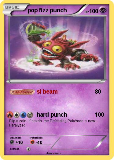 Pokemon pop fizz punch