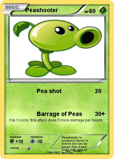 Pokemon Peashooter